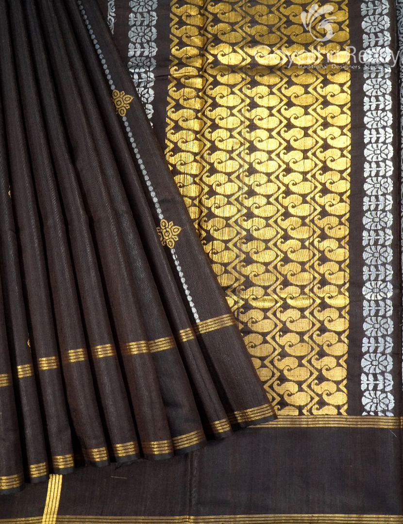 PURE KHADI PATTU SAREE-KHP1277