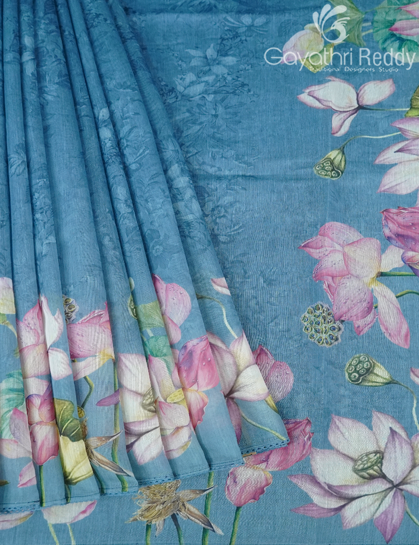 CHANDERI SILK SAREE-CPS1079