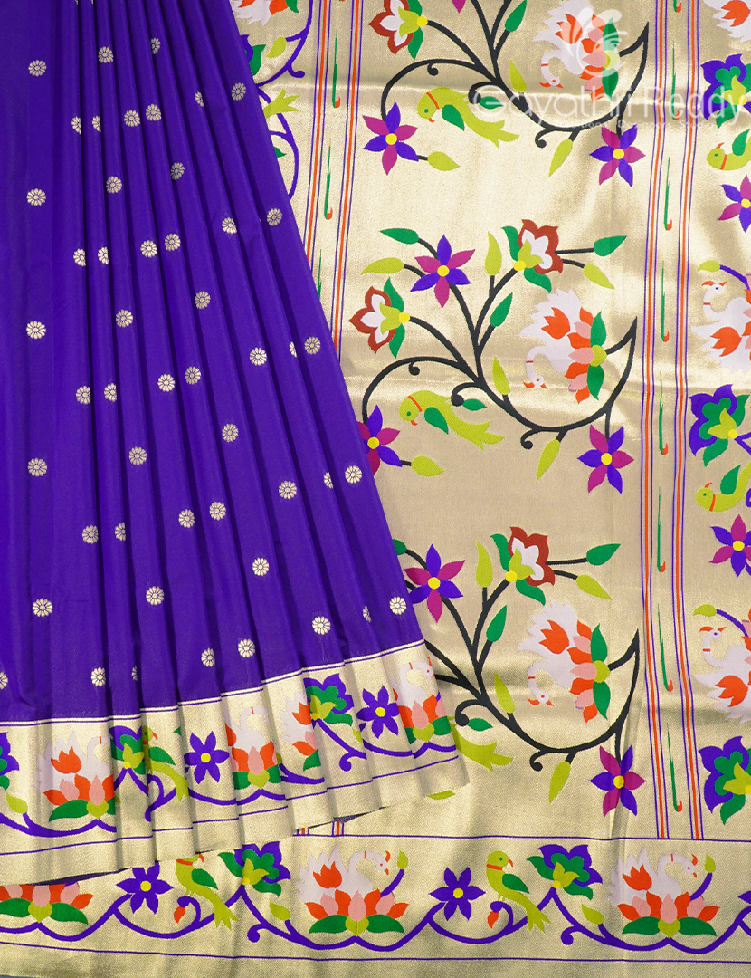 SEMI PAITHANI SAREE-SPS94