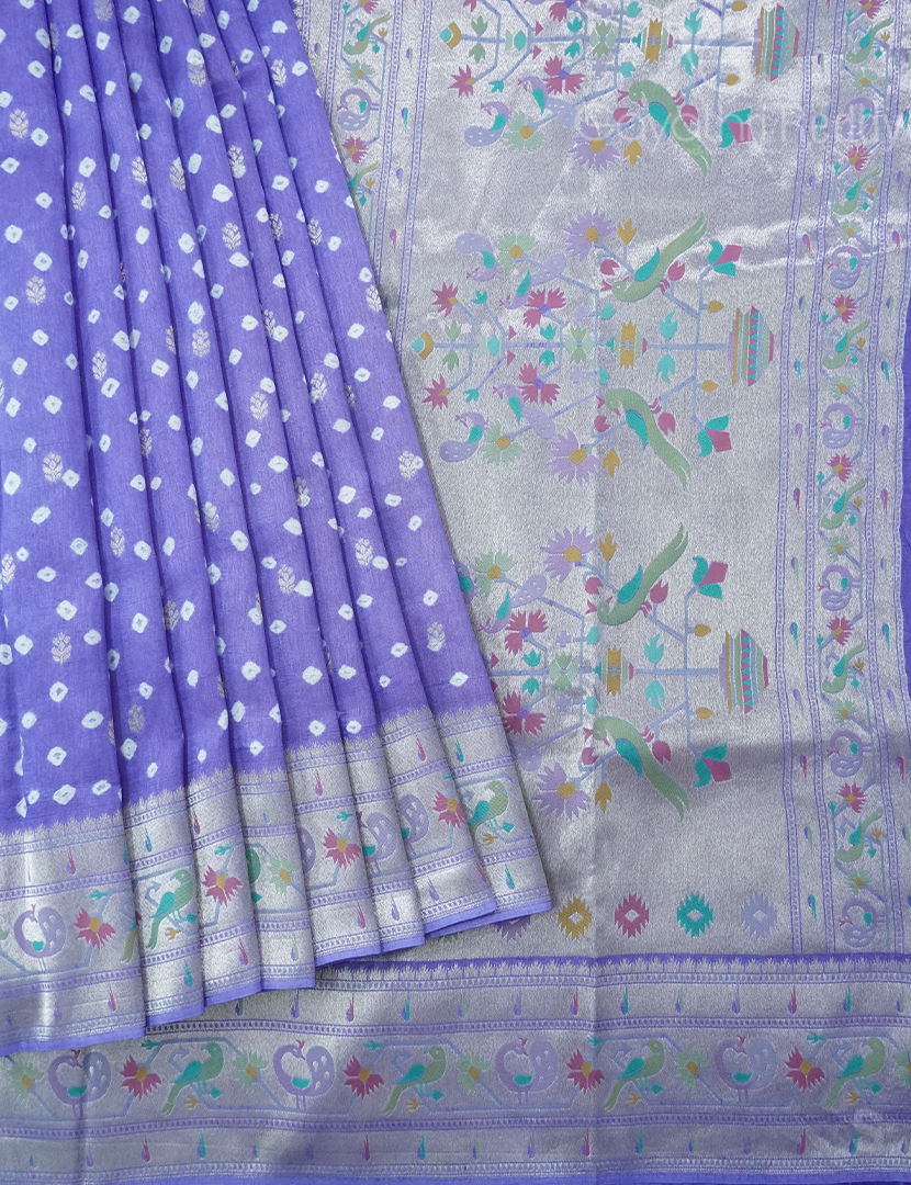 PURE GAJJI SILK BANDHANI-PGB2