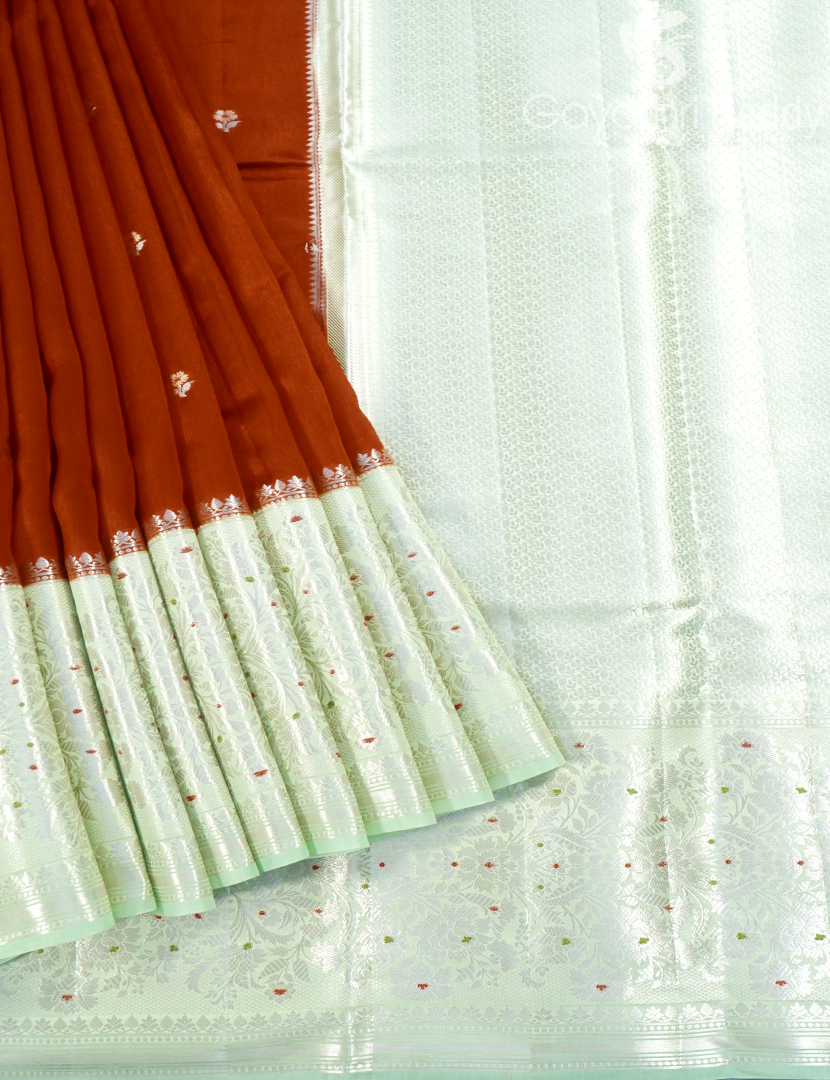 MANGO SILK SAREE -PRM1013