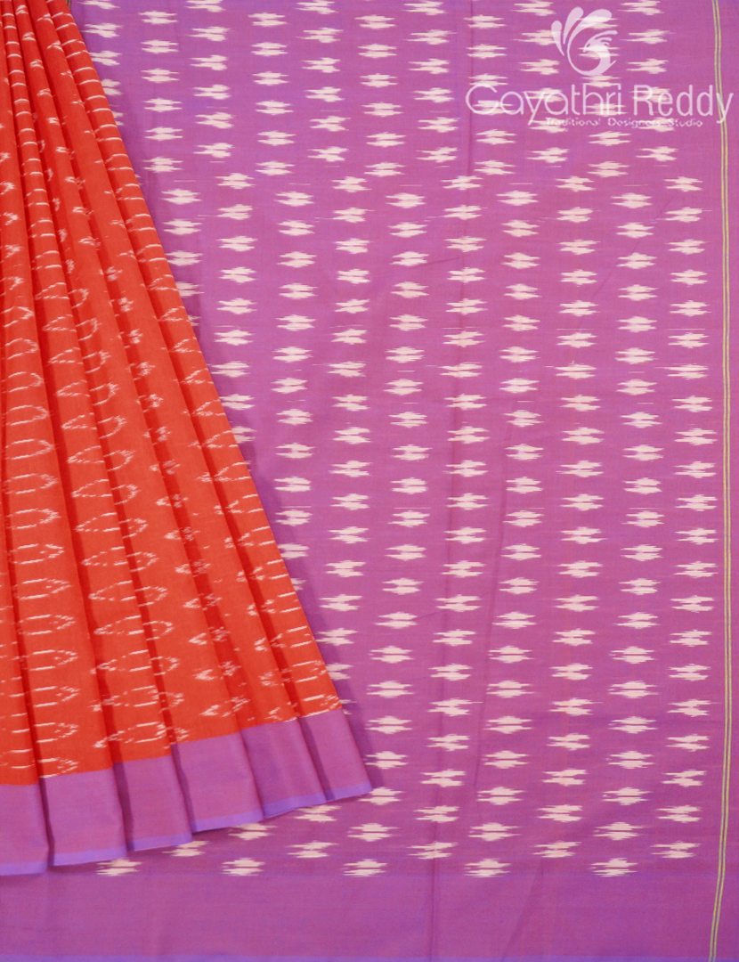 PURE IKKAT COTTON SAREE-IKC1098