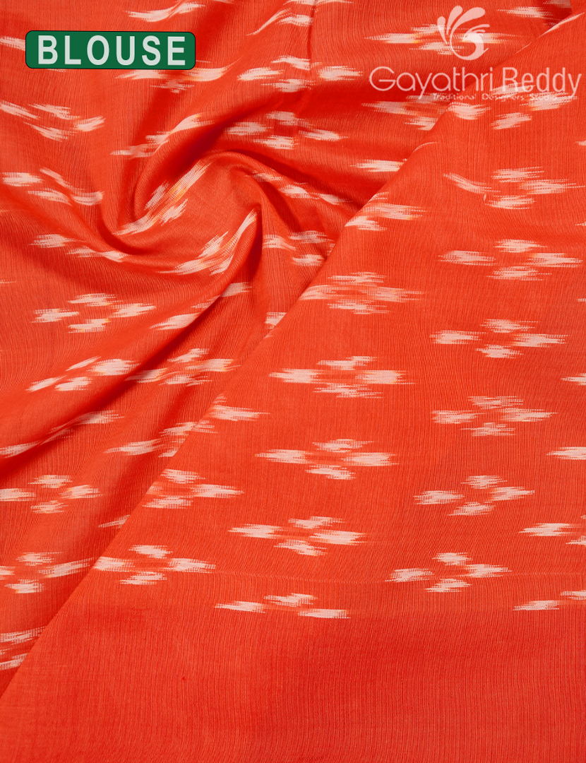 PURE IKKAT COTTON SAREE-IKC1099