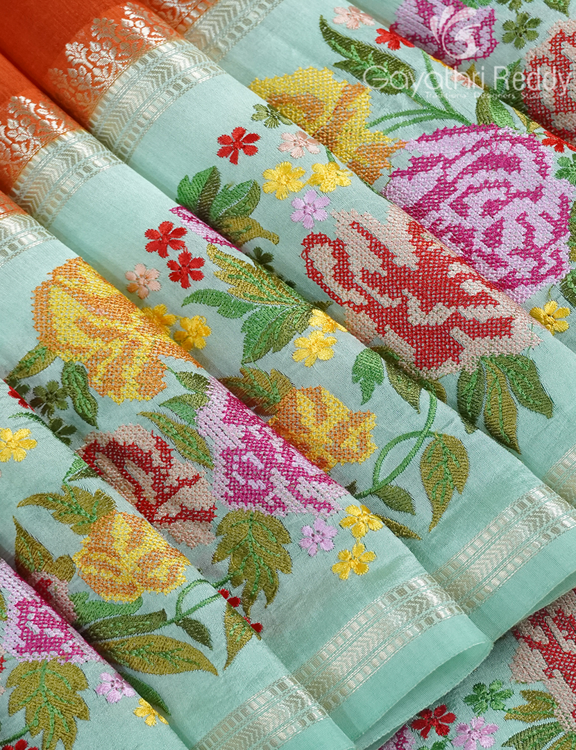CHINIYA SILK SAREE-CS587