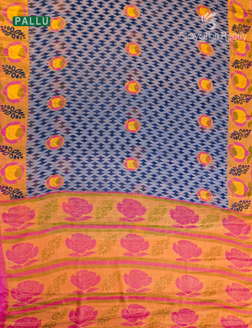 SEMI SILK BRASSO SAREE-SSB1