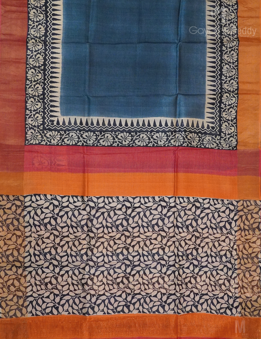 PURE DESI TUSSAR SILK-TS1231