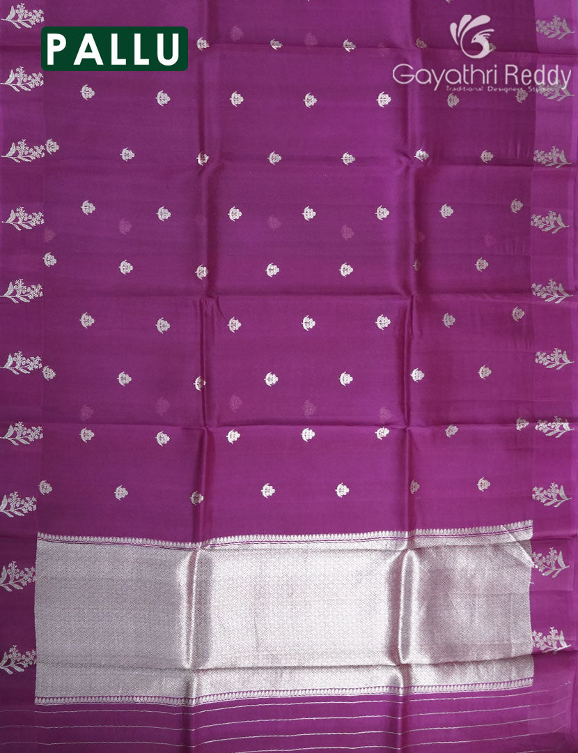 PURE BANARAS KORA SILK-BKS138