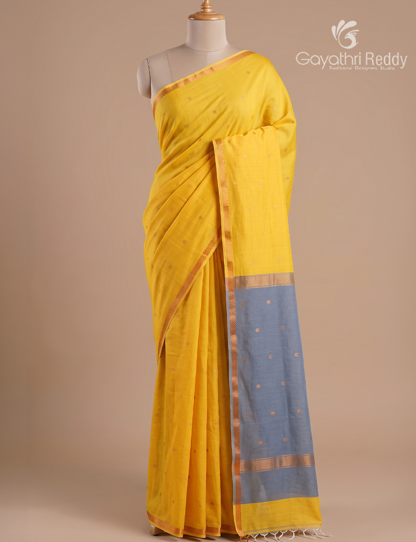 Sico Saree in Yellow and Green