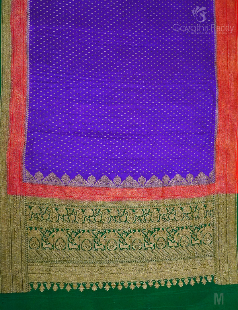 PURE BANARAS GEORGETTE KADDI-BG676