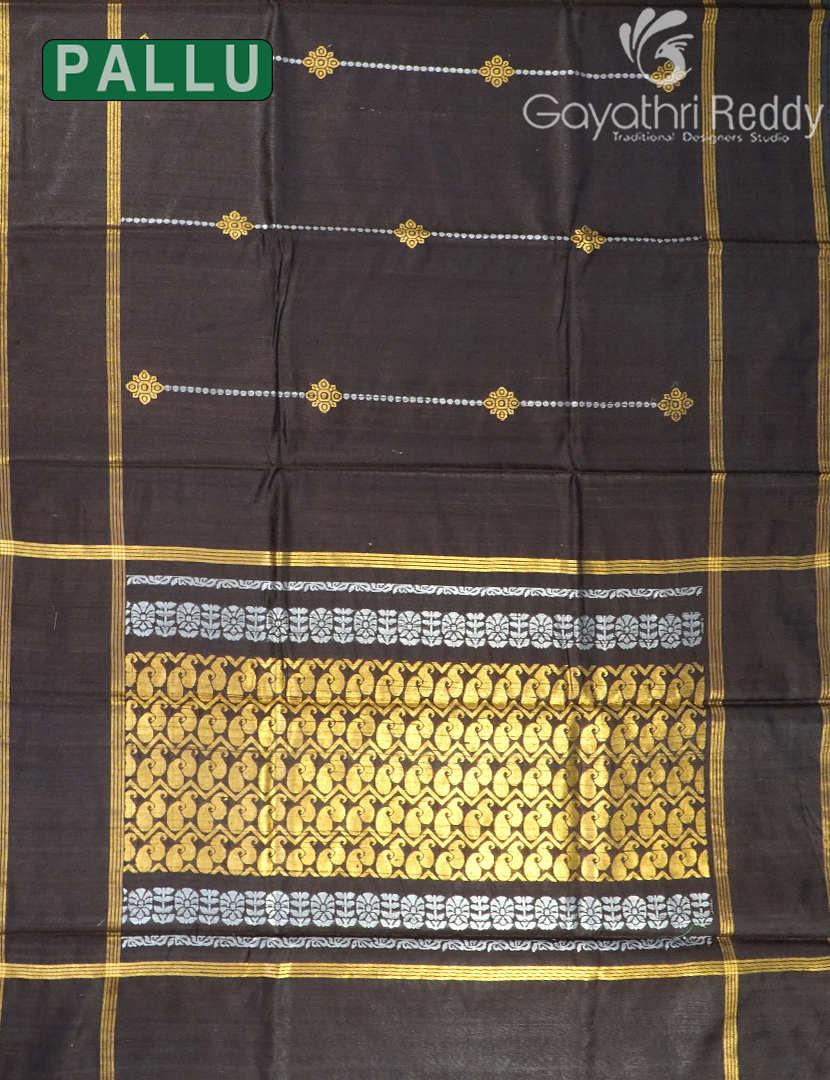 PURE KHADI PATTU SAREE-KHP1277