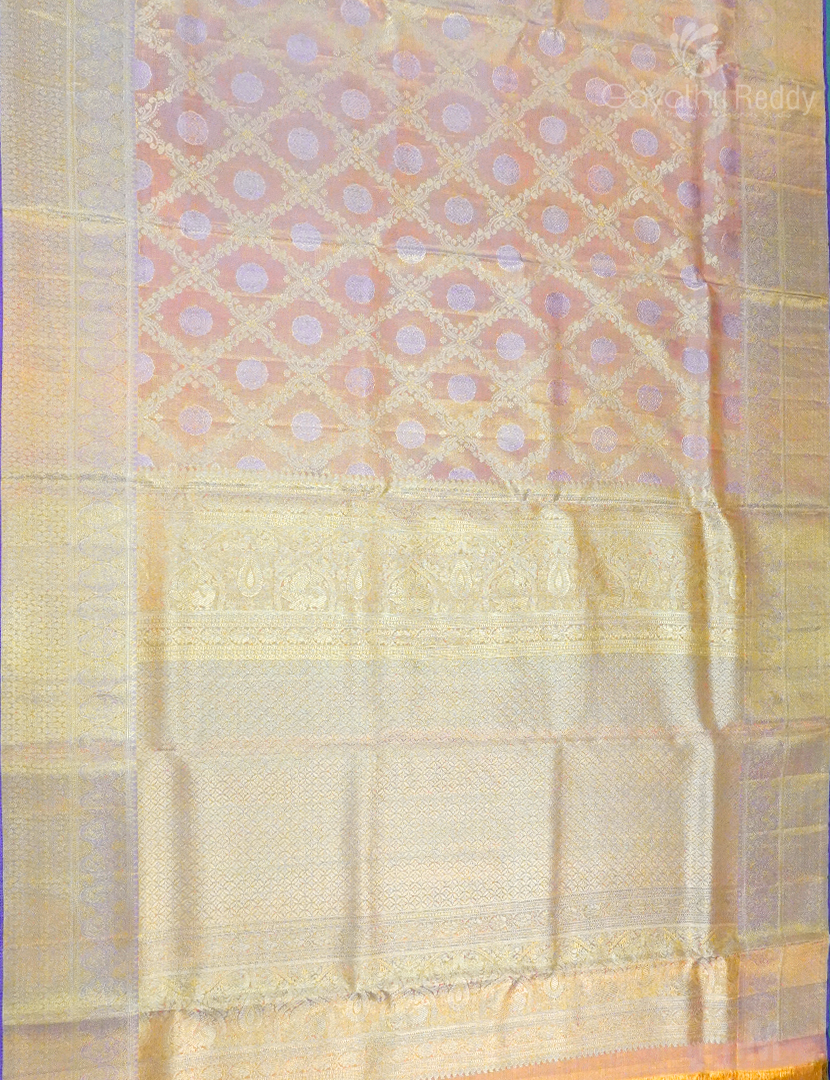 PURE KANCHI PATTU TISSUE-KP7484