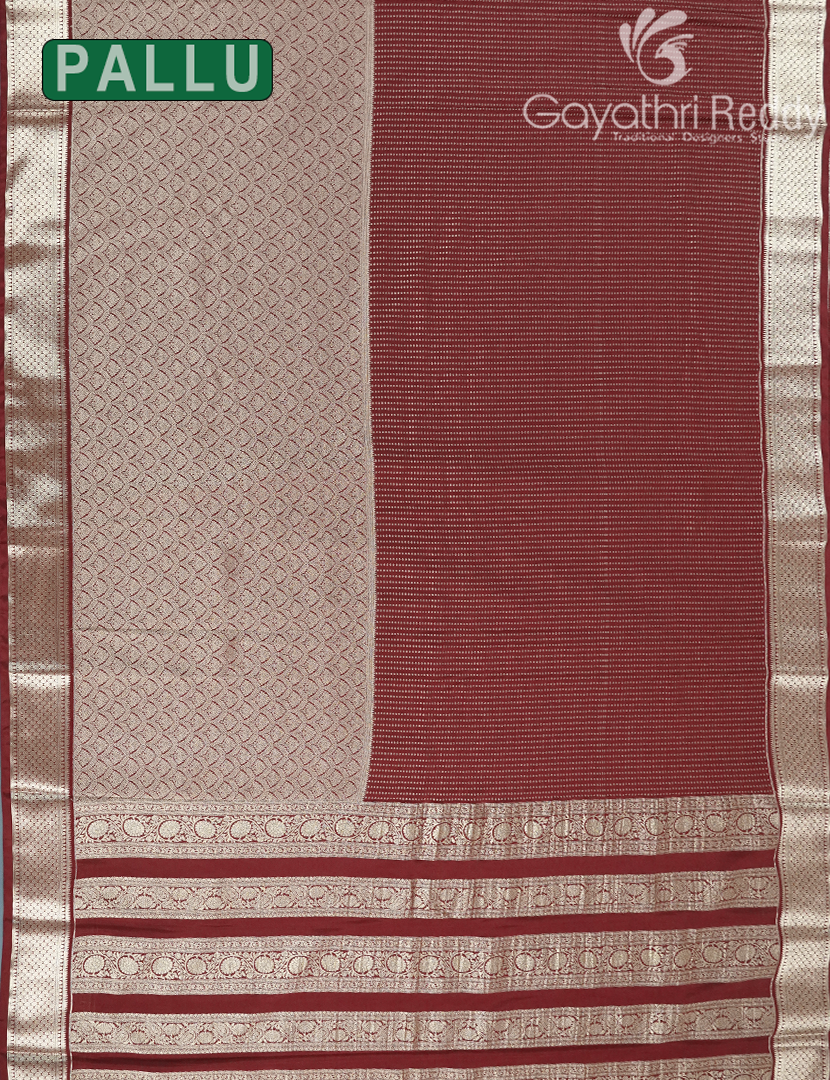 MYSORE CREPE BROCADE SAREE-MCB48