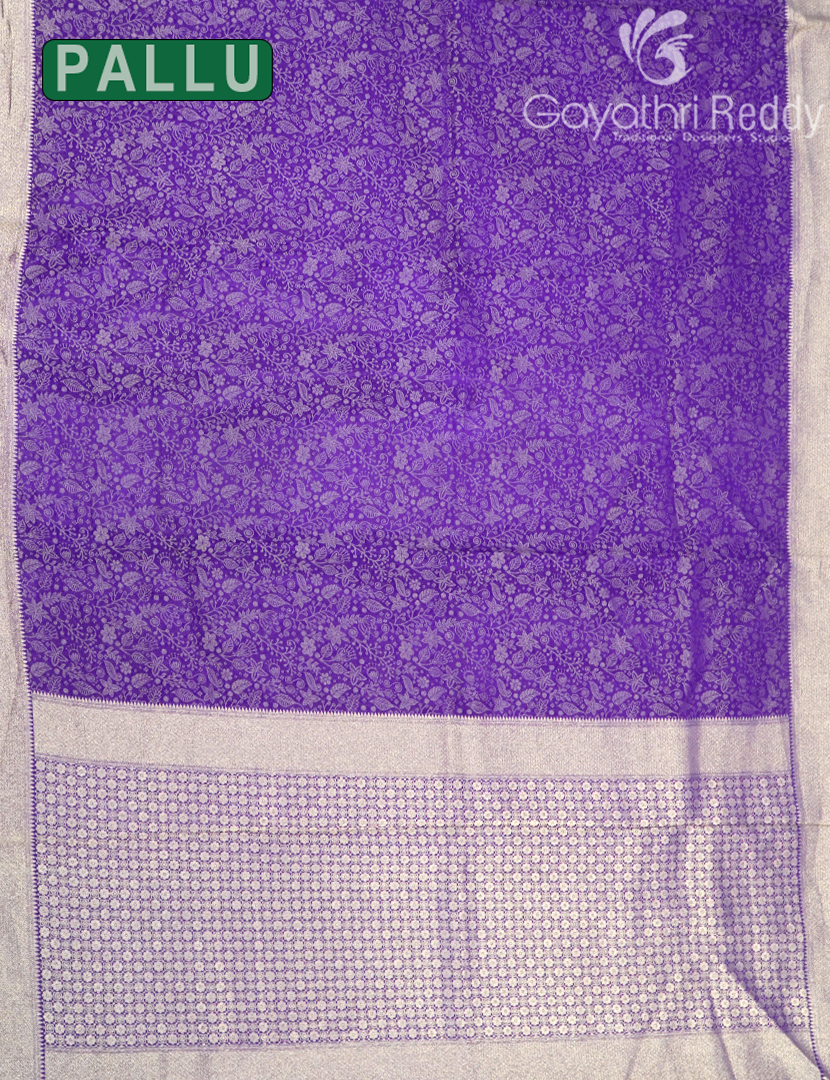 MYSORE CREPE BROCADE SAREE-MCB16