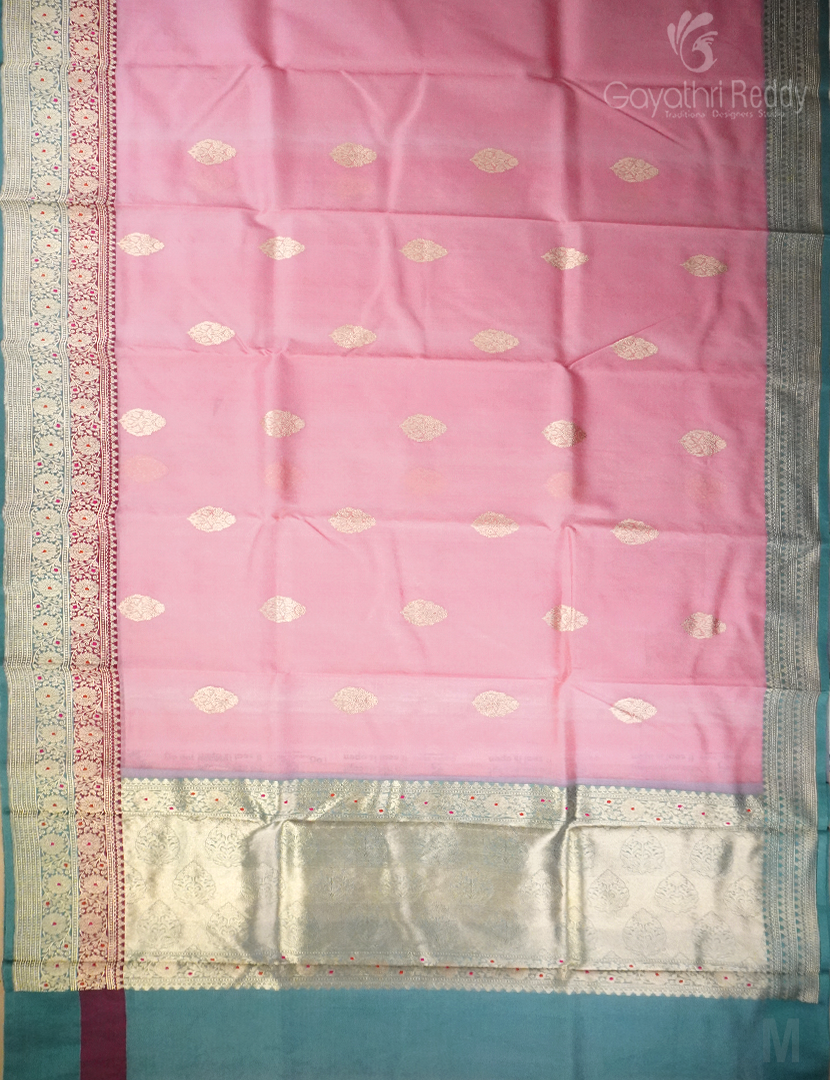PURE BANARAS ORGANZA SILK-BO296