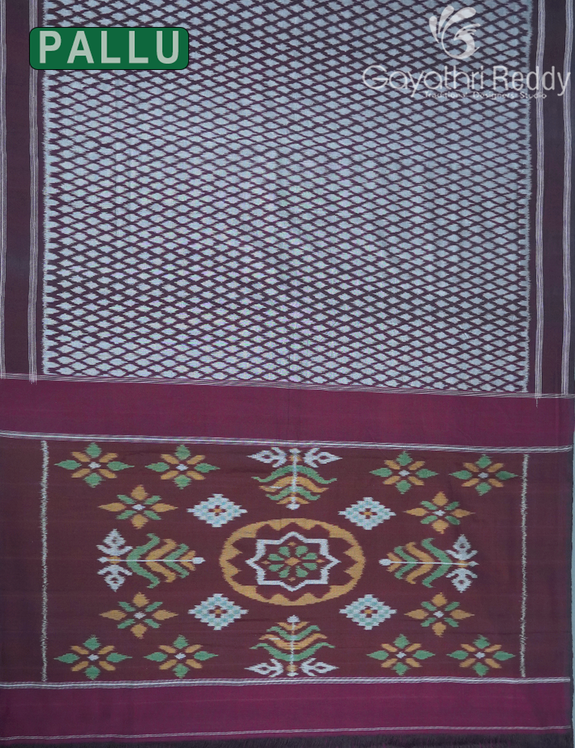 PURE IKKAT COTTON (H.L) SAREE-IKC1049