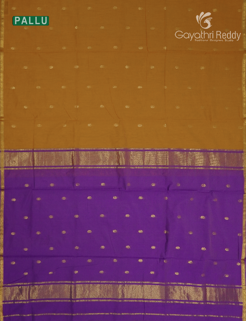 Sico Saree in Mustard and Purple