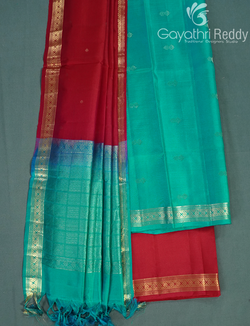 PURE KANCHI PATTU (D.M) 3PC-KPDM27