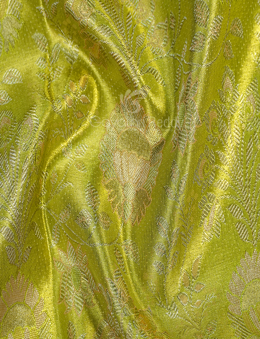 PURE KANCHI PATTU PAVADA(FREE SIZE)-KPL783