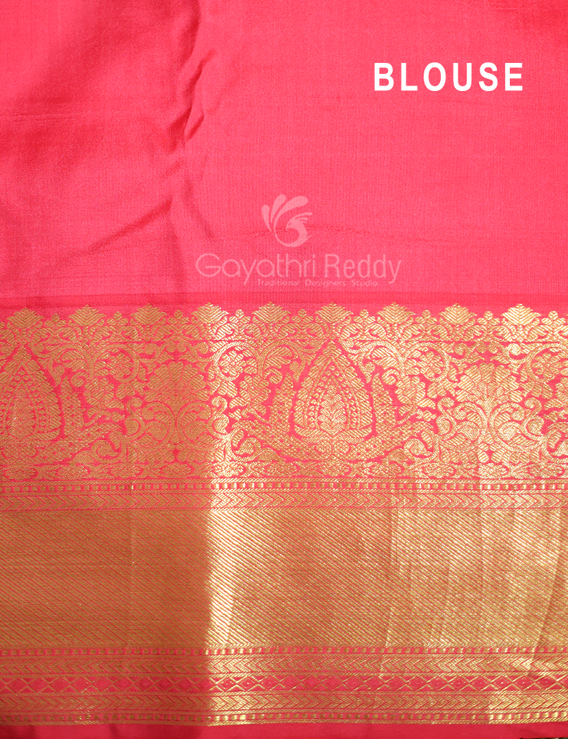 PURE KANCHI KALAMKARI PRINTED-KP5347