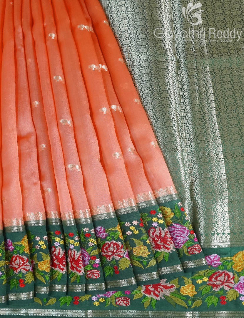 CHINIYA SILK SAREE-CS588