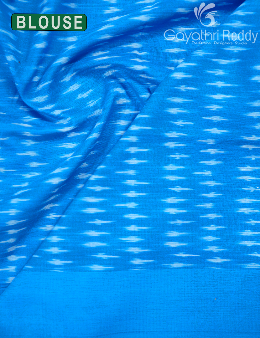 PURE IKKAT COTTON SAREE-IKC1100