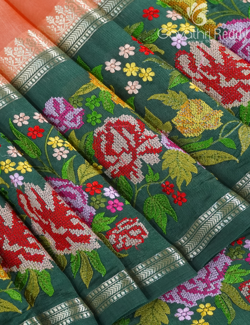 CHINIYA SILK SAREE-CS588