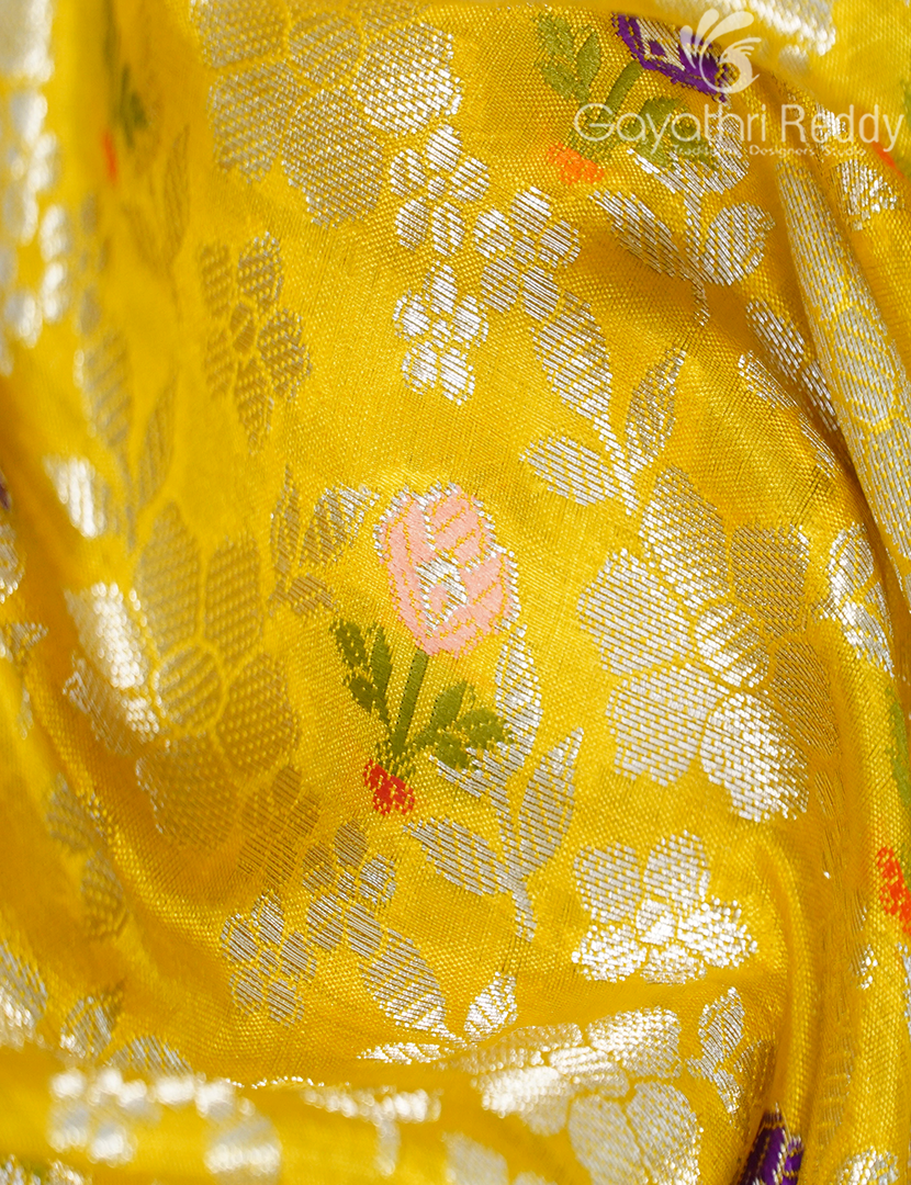 MANGO SILK SAREE -PRM1081