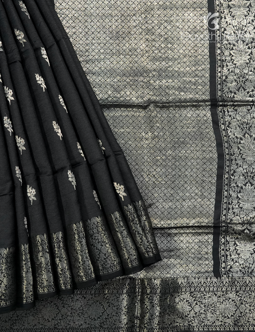 PURE ZARI TUSSAR SILK SAREE-TS1590