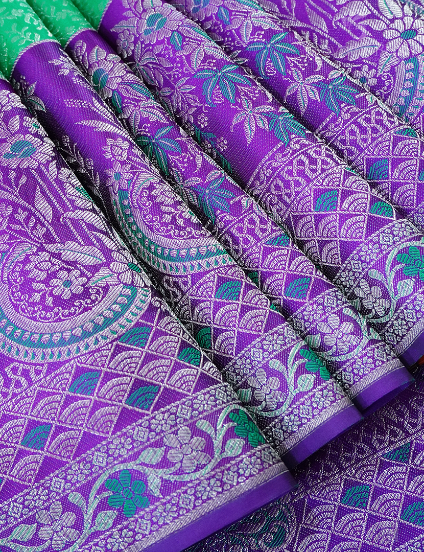 PURE KANCHI PATTU MEENAKARI-KP7891