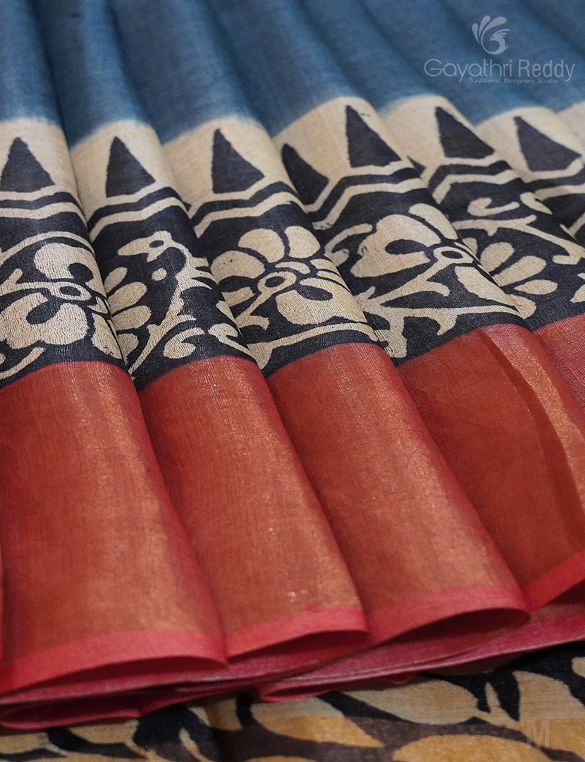 PURE DESI TUSSAR SILK-TS1231