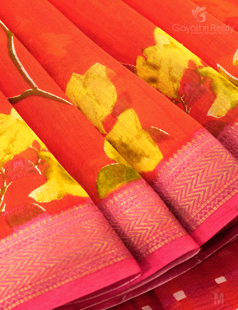 PURE CHANDERI PRINTED-CHS221