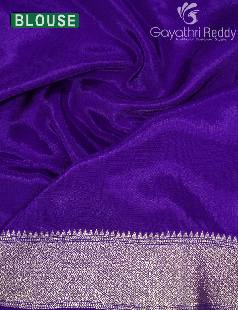 MYSORE CREPE BROCADE SAREE-MCB16