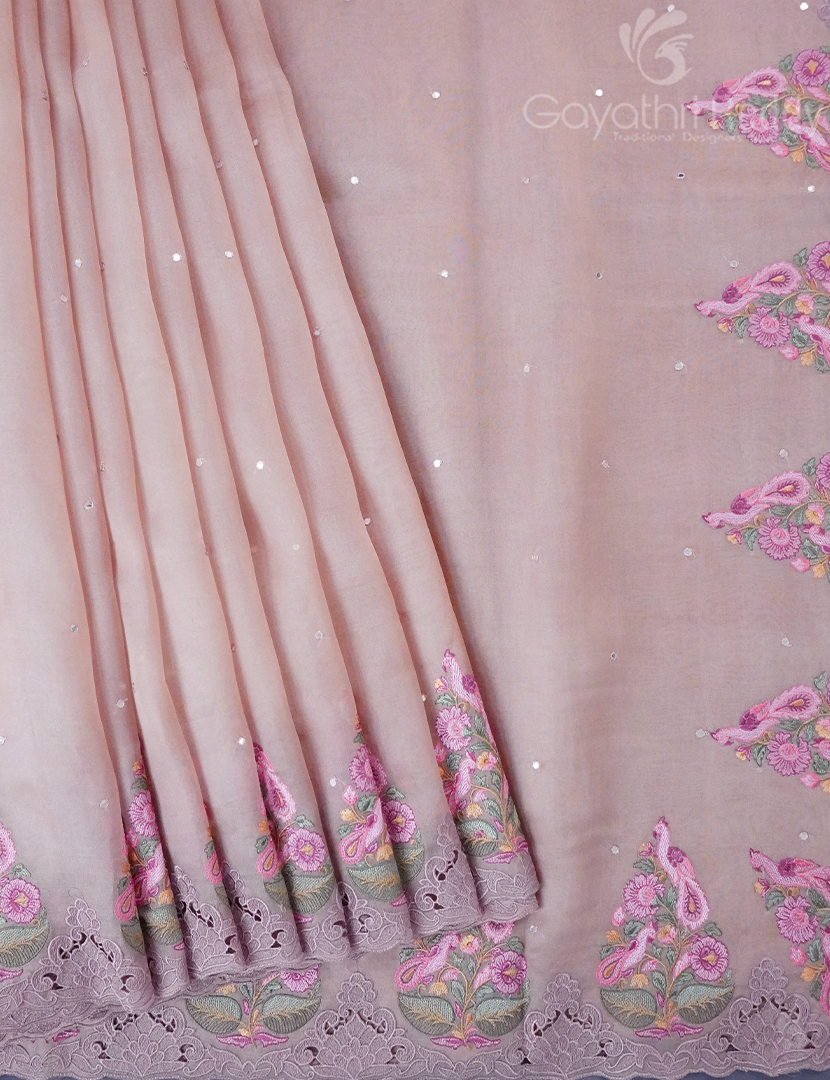 PURE ORGANZA SILK -POF156