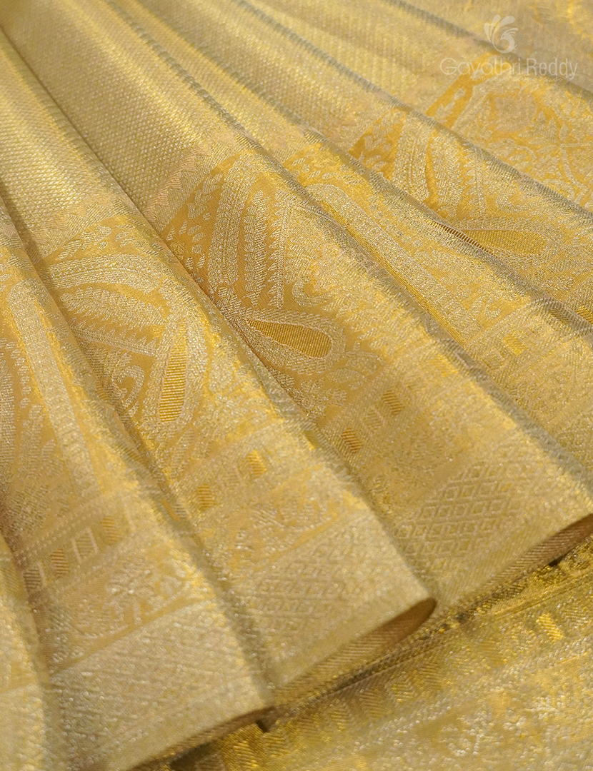 PURE KANCHI TISSUE PATTU-KP6900