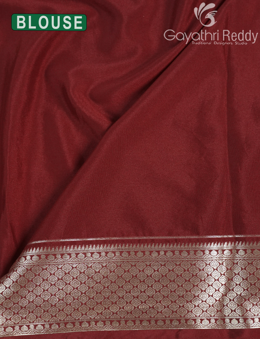 MYSORE CREPE BROCADE SAREE-MCB48