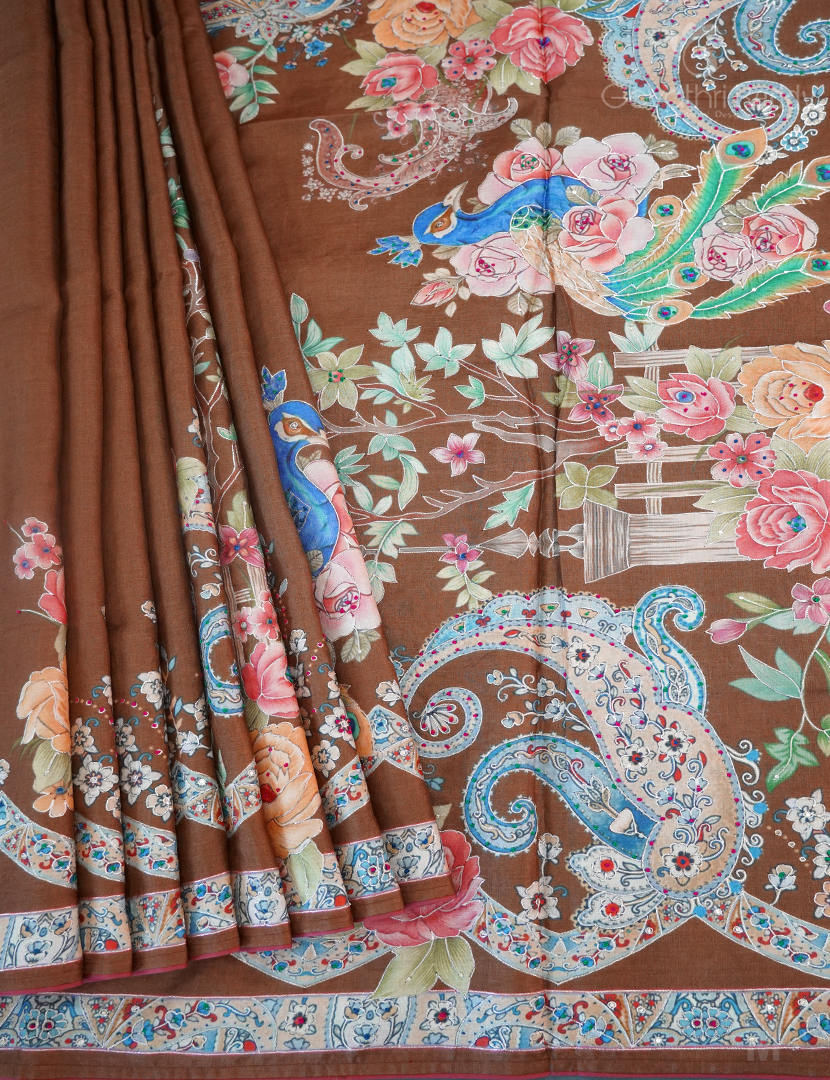 PURE DESI TUSSAR FANCY-TS1477