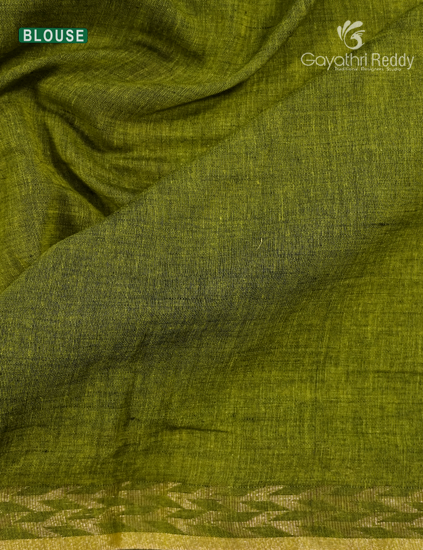 Jamdani Cotton Saree in Deep Violet