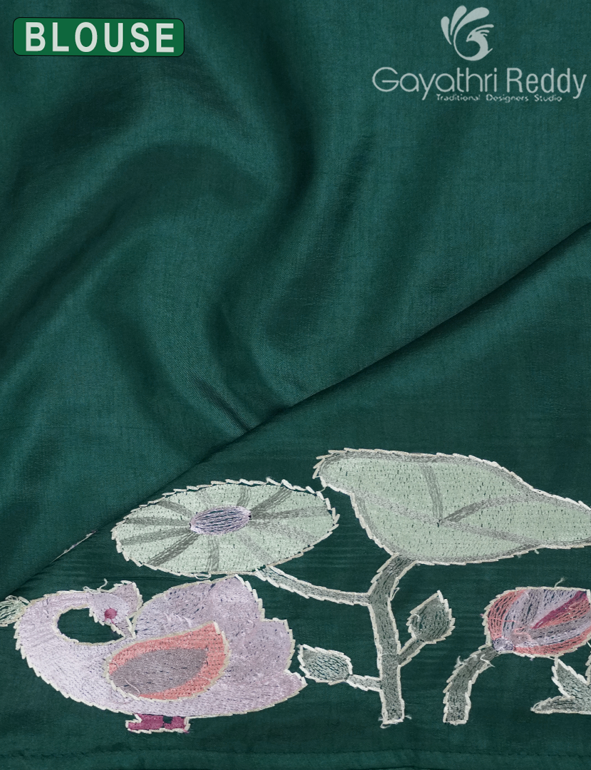 SEMI DUPION SILK WORK-SDSW6