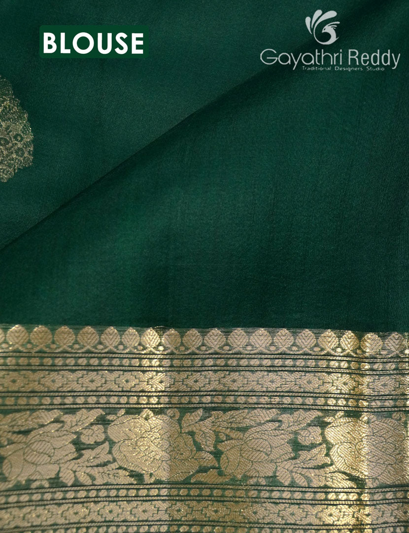 PURE BANARAS KORA SILK-BKS147