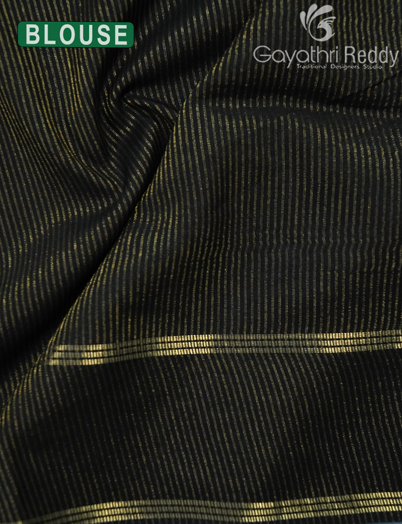 KHADI SILK WORK SAREE-KSW69