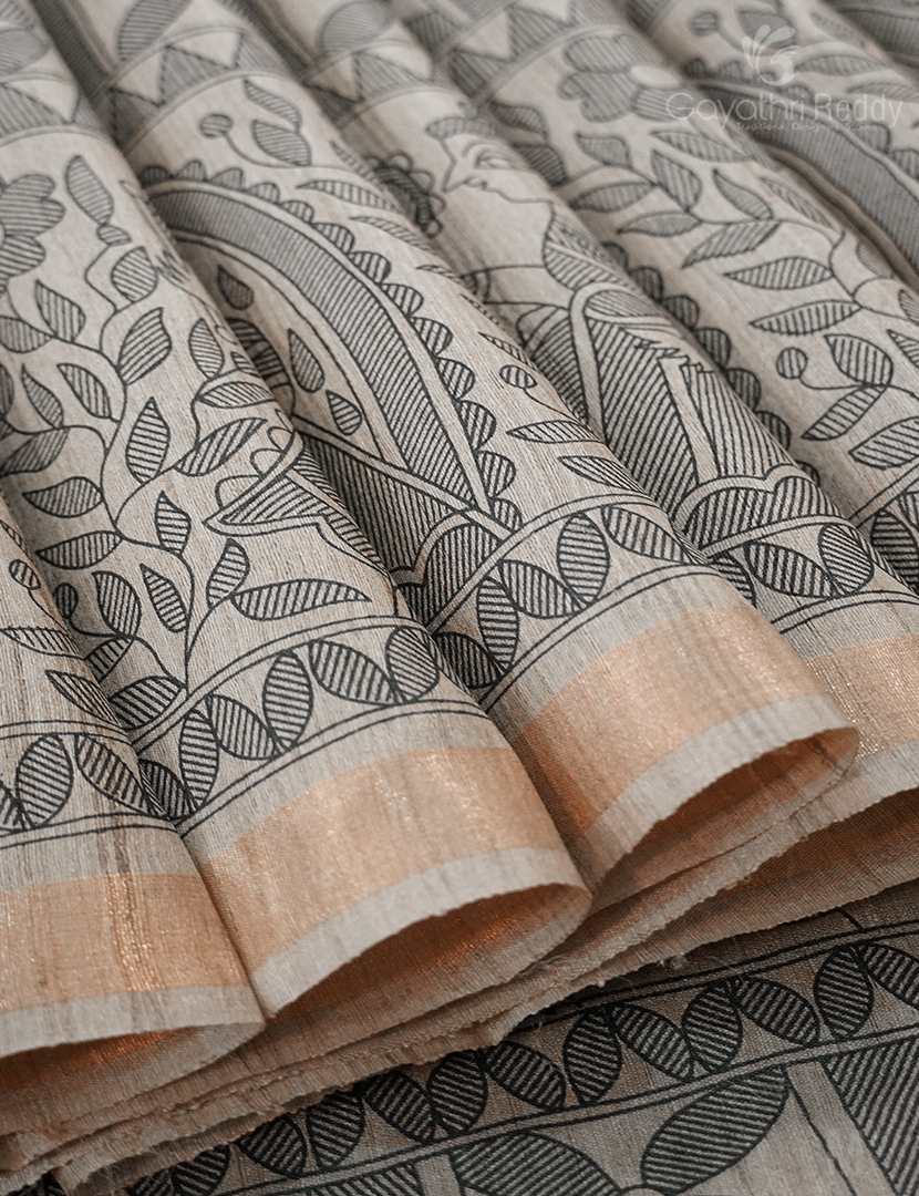 PURE DESI TUSSAR SILK-TS1322