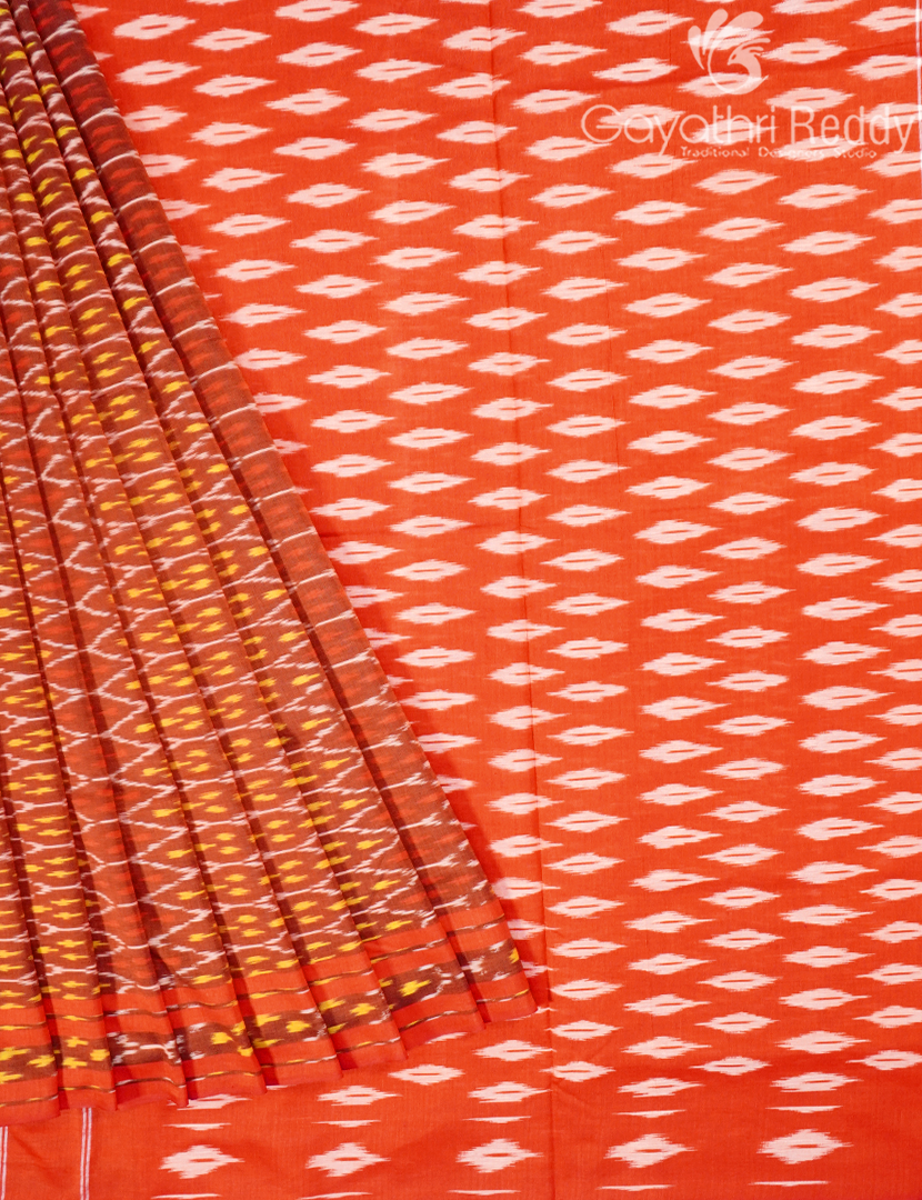 PURE IKKAT COTTON SAREE-IKC1102