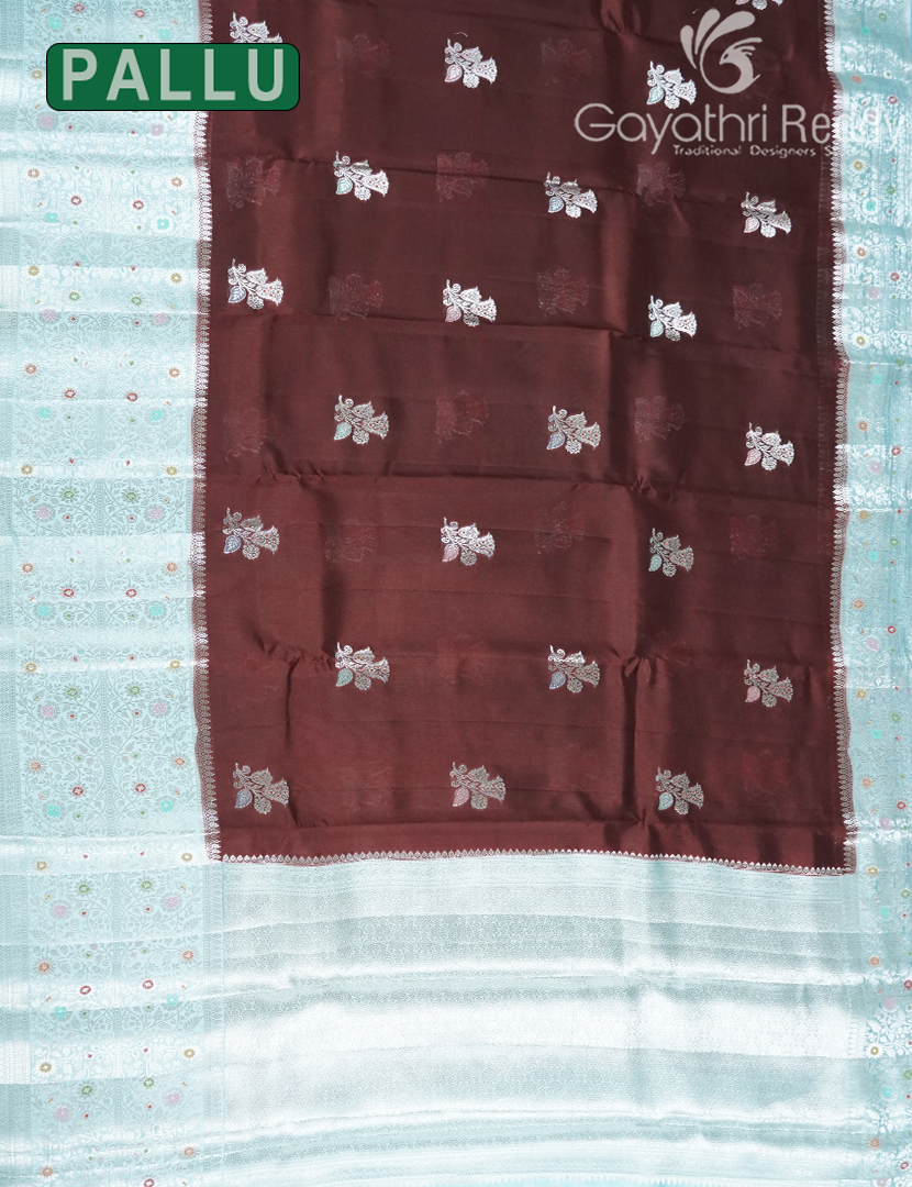 MANGO SILK SAREE -PRM1017