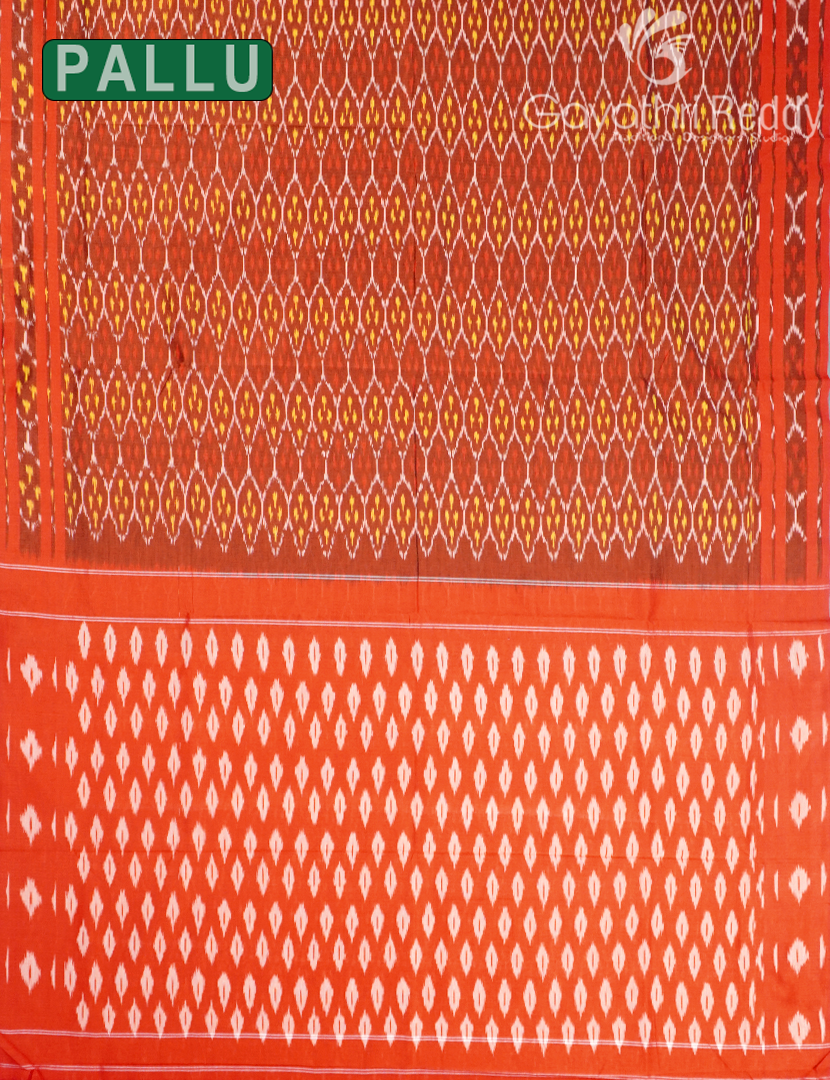 PURE IKKAT COTTON SAREE-IKC1102