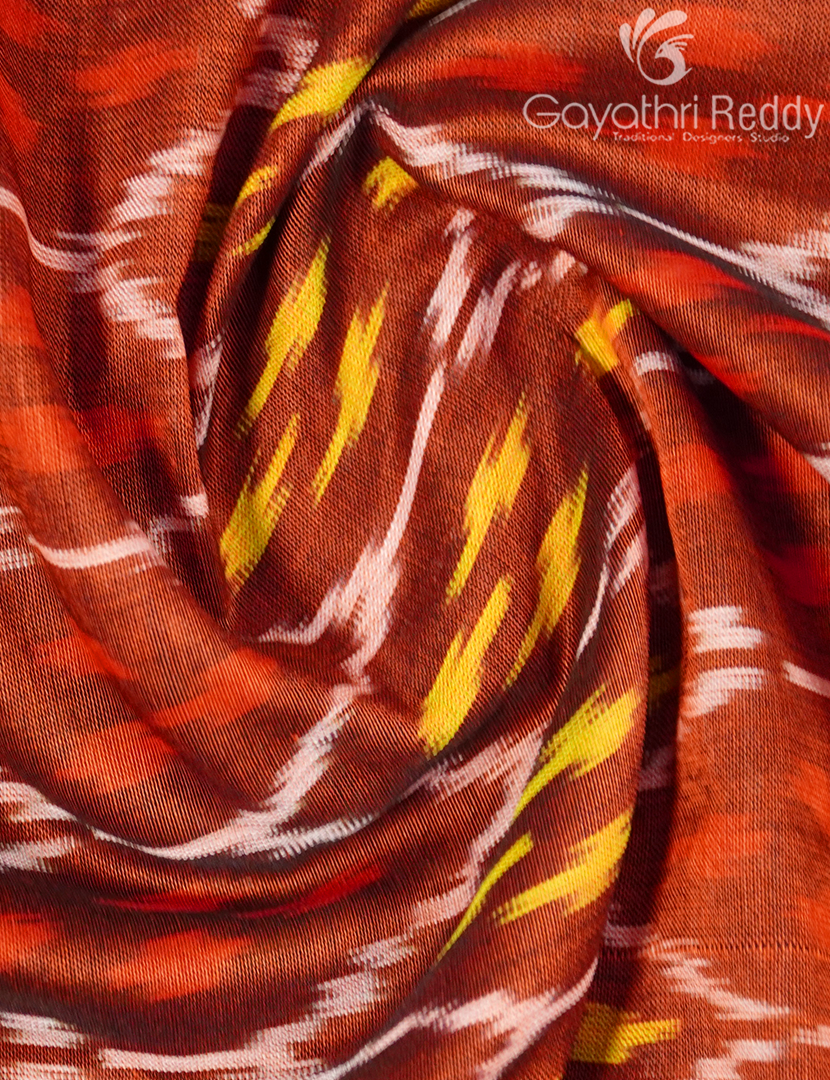 PURE IKKAT COTTON SAREE-IKC1102
