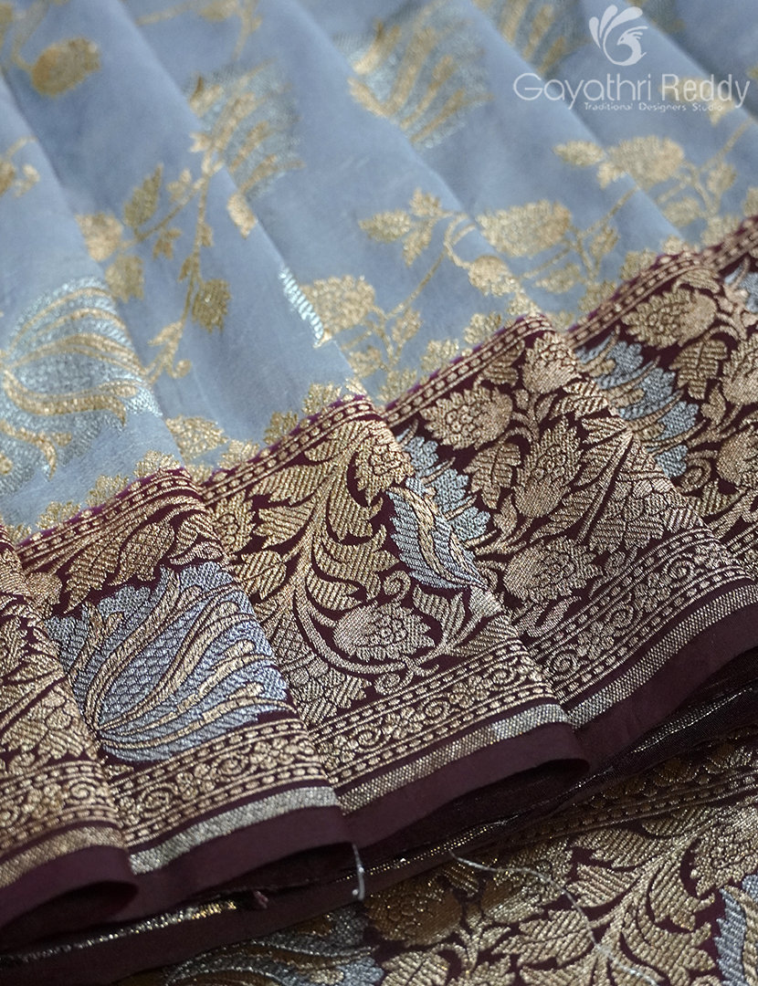 BANARAS KATAN SAREE-SBK686