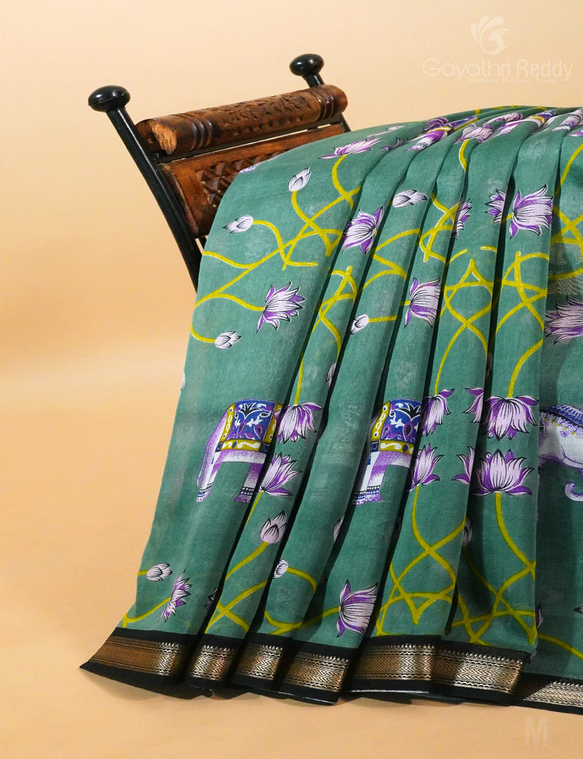 PURE CHANDERI PRINTED-CHS214