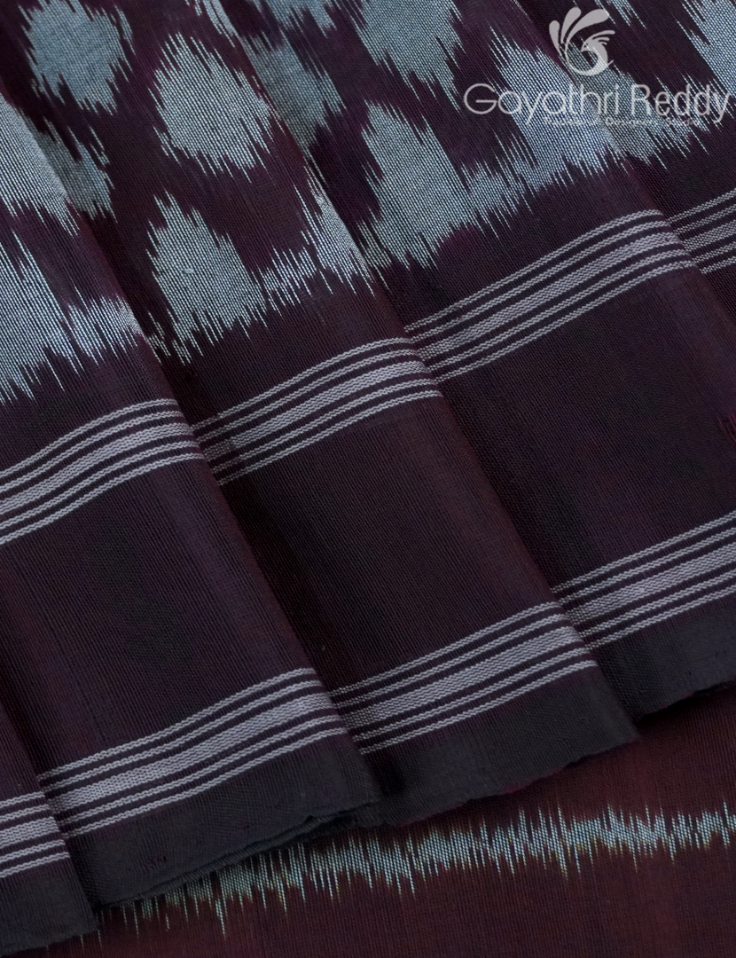 PURE IKKAT COTTON (H.L) SAREE-IKC1049