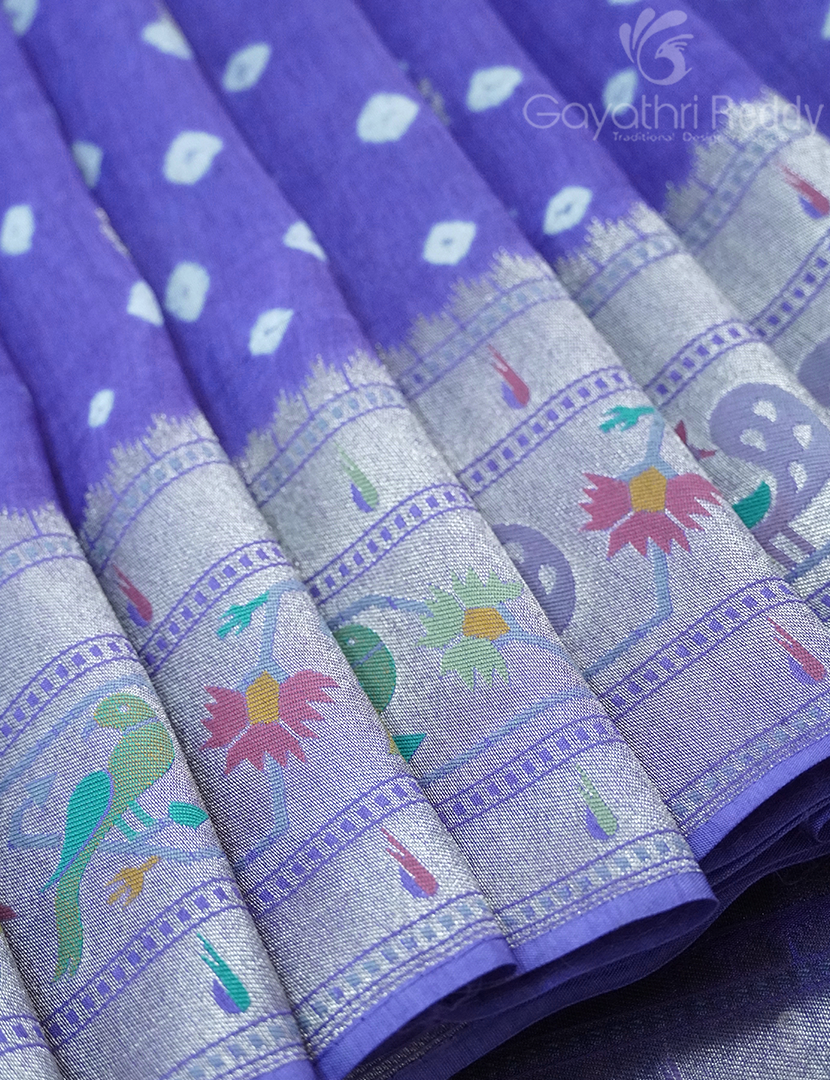 PURE GAJJI SILK BANDHANI-PGB2