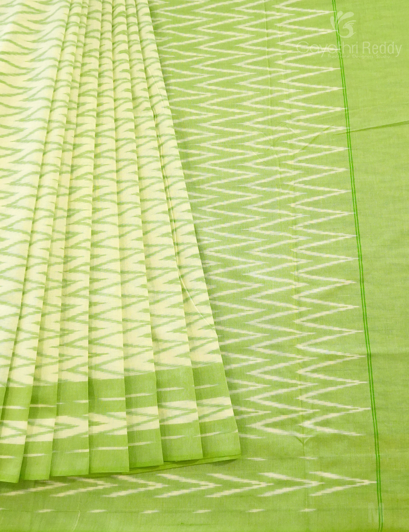 PURE IKKAT COTTON (WITHOUT BLOUSE)-IKC993